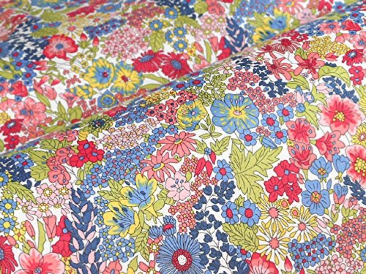 FLORET LONDON Cushion Cover 45x45cm Margaret Annie Multi [LIBERTY PRINT]