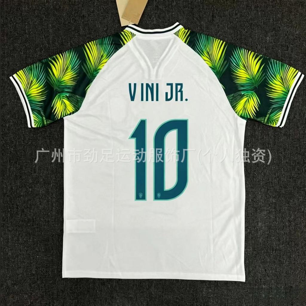 2627 Maglia da casa e da trasferta della nazionale brasiliana, Neymar N. Maglia da calcio edizione commemorativa con stampa di 10 corone