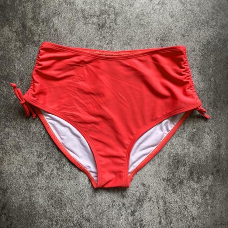 Women Bathing Suit Swim Shorts V Cut Bikini Bottom Adjustable Drawstring Ruched Side Board Shorts Boyshorts
