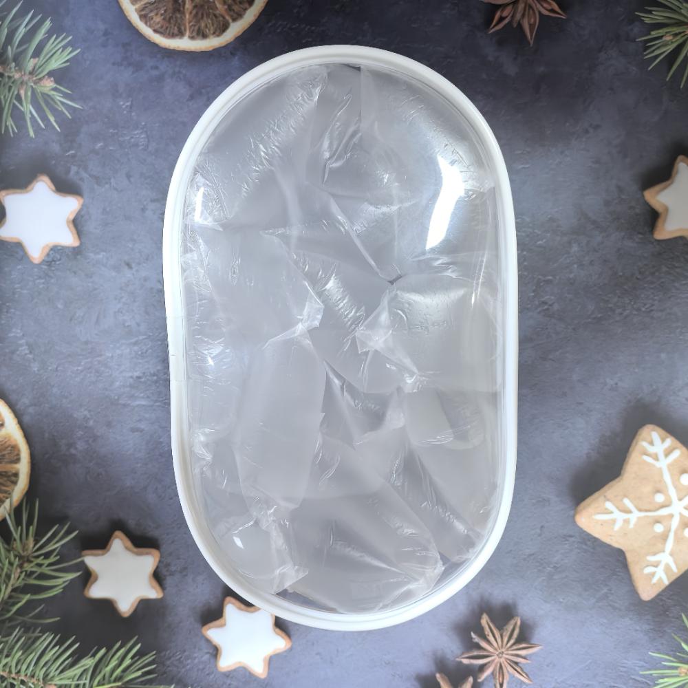 Průhledný 20cm bavlněný stojan na panenky PVC Multifunkční 20cm taška na panenky s sebou Zesílený stojan na panenky