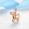 Original 925 Silver Charms Christmas Santa Reindeer Pendant Beads Fit Bracelets Necklaces Women DIY Jewelry Gift