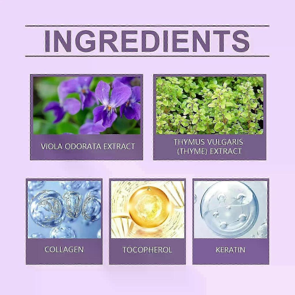 Maschera Viola alla Cheratina per Capelli - Trattamento Condizionante Profondo per Capelli Biondi per Neutralizzare i Riflessi Ramati