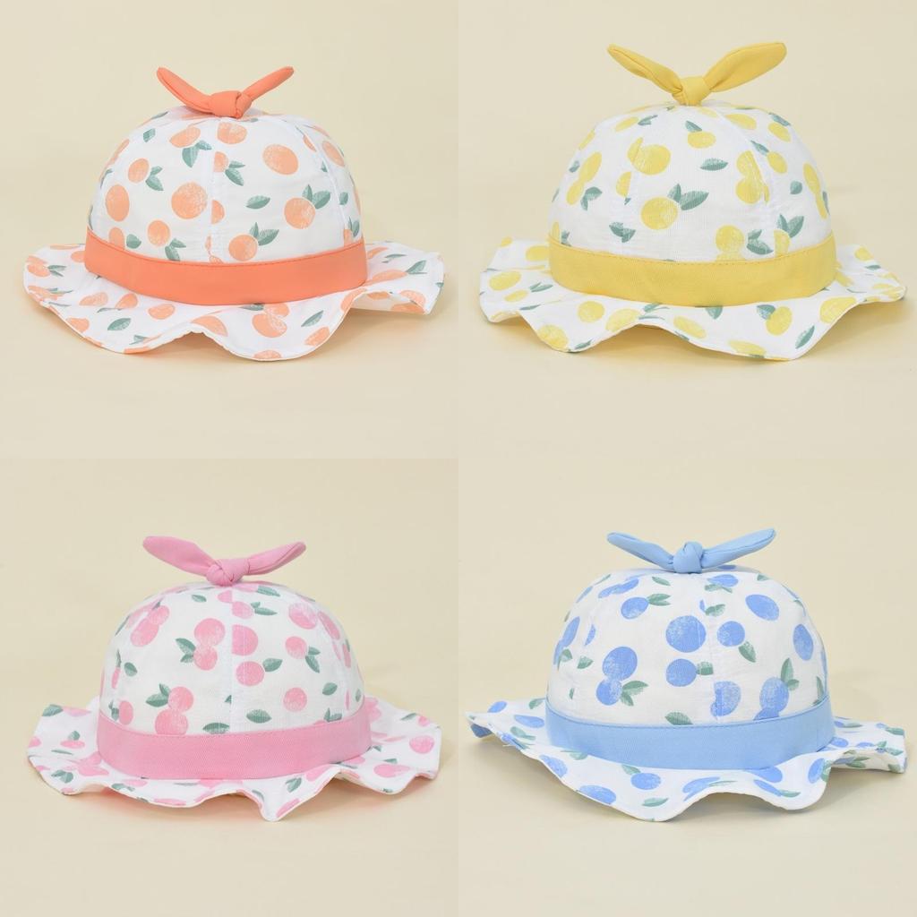 Baby Girl Sun Hat With Wide Brim For Sunscreen Breathability And Casual Outdoor Play