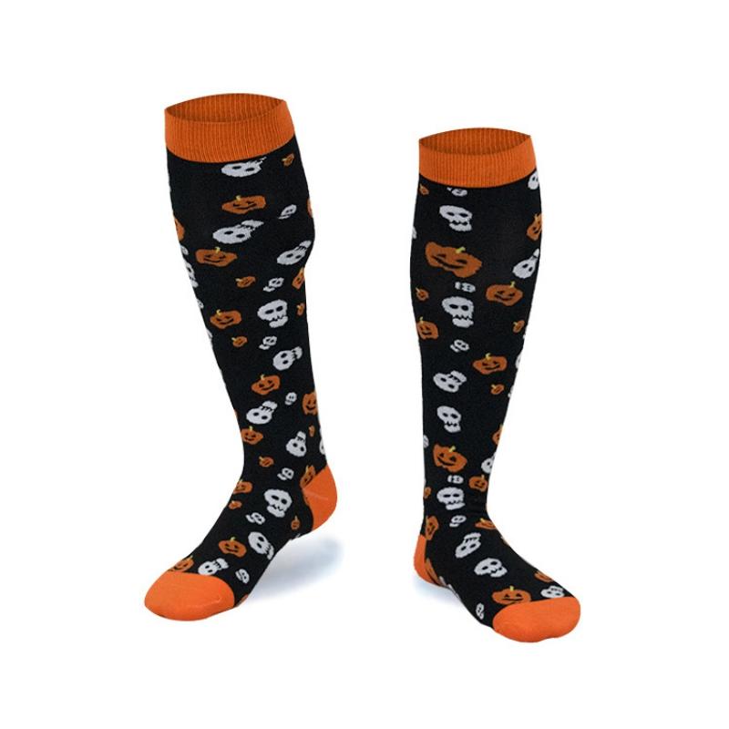 Compression Socks for Lady Men for Best Support Halloween Theme Running Socks