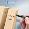 45mm Waterproof Long Head Nib Deep Hole Markers Pen Tile Carpenter Pen Multi-purpose for Woodworking