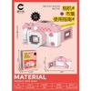 CLC Diamond Micro Particles Casual Patchwork Building Blocks Toys Retro Camera Picture Po  Toys for Children's Gifts