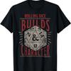 Dungeons & Dragons Rolling Dice Builds Character Short Sleeve T-Shirt