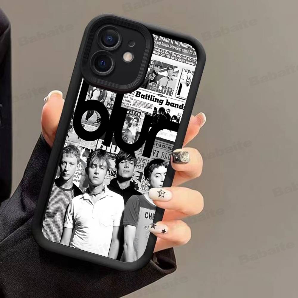 Rock Band B-Blur Phone Case For IPhone 17 16 15 14 13 12 11 Pro Max 16E Plus INS Soft Cover