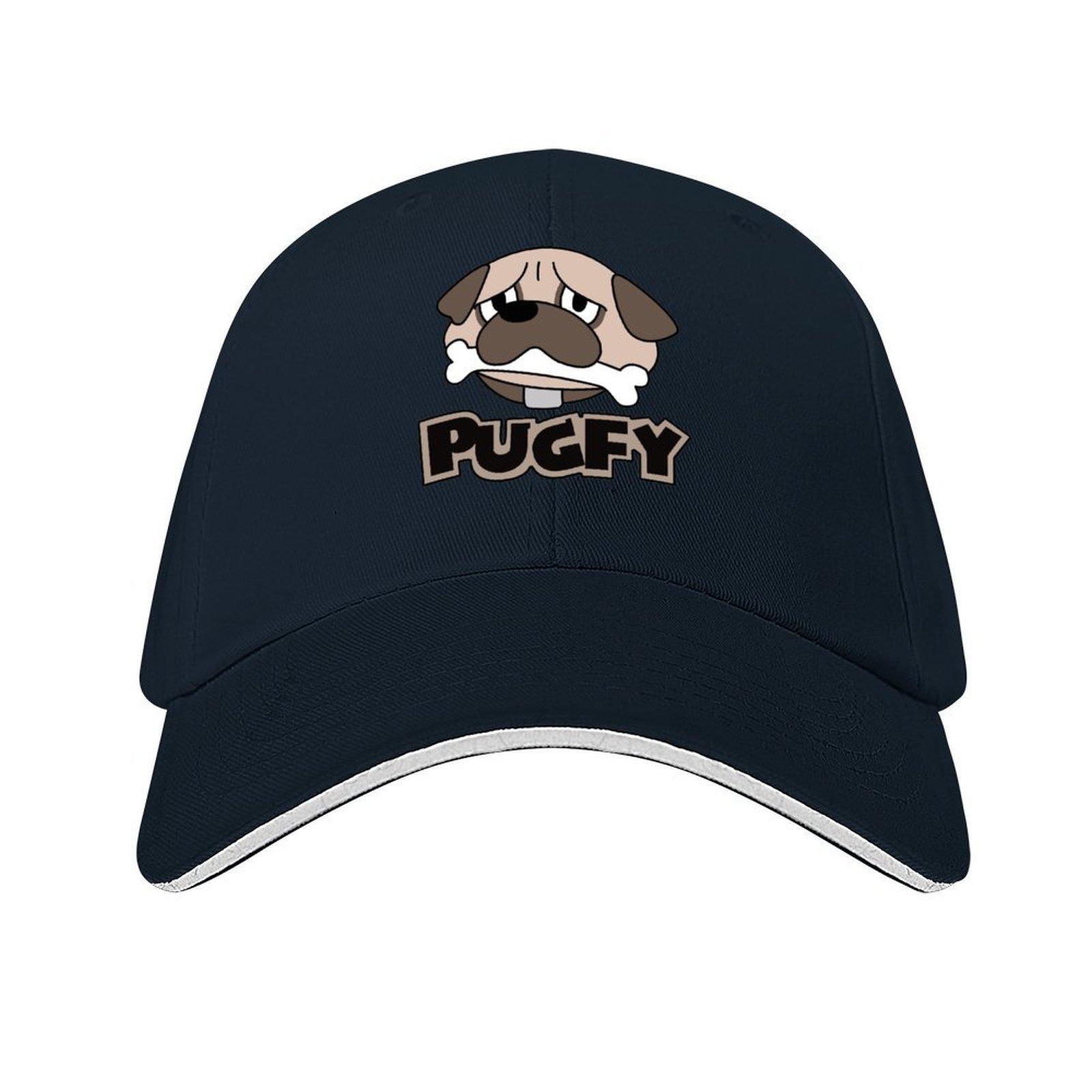 

pugfy Baseball Cap Snap Back Hat Hood Sunhat fun hats Men Caps Women s