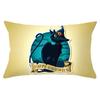 Halloween Orange Series Peach Skin Waist Pillow Cover New Rectangular Sofa Cushion Cover