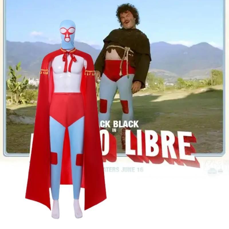 Cosplay Nacho Libre Costumes Halloween Roleplay Gifts Stage Performance Fashion