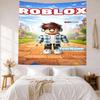 Roblox Custom Your Name Wall Decor Tapestry Art For Pet Memorial Birthdaywedding Party Backdrop Family Gift