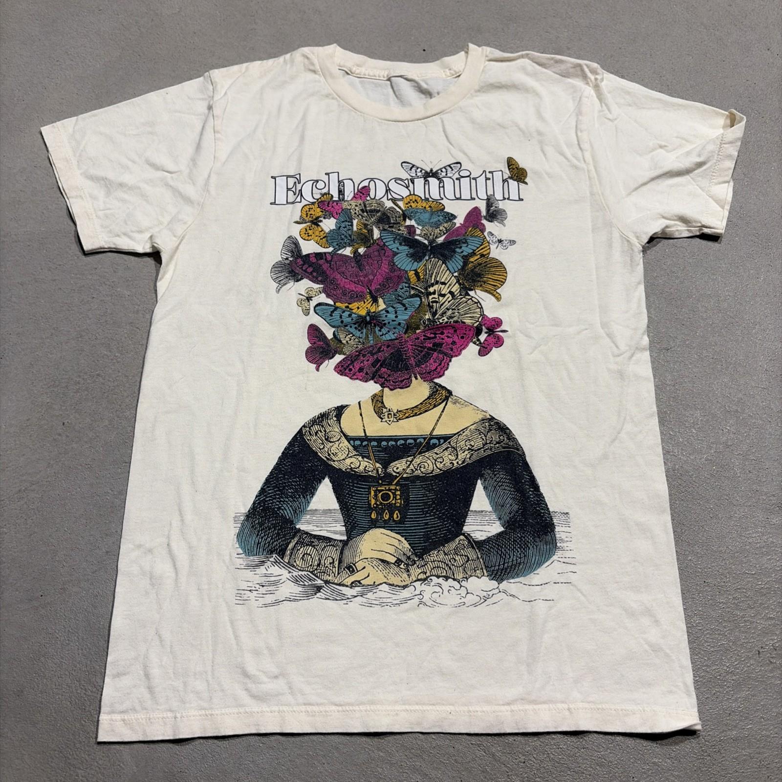 Echosmith Butterfly Graphic Indie Concert T-Shirt Sz M XL