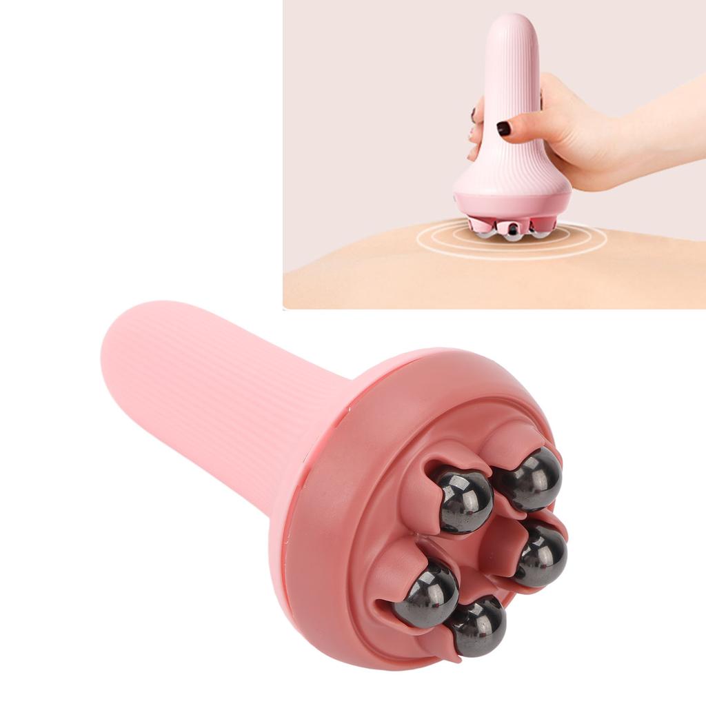 5 Magnet Bead Massage Roller Handheld 360 Degree Rotating Slimming Rotating Roller   for Skin Care