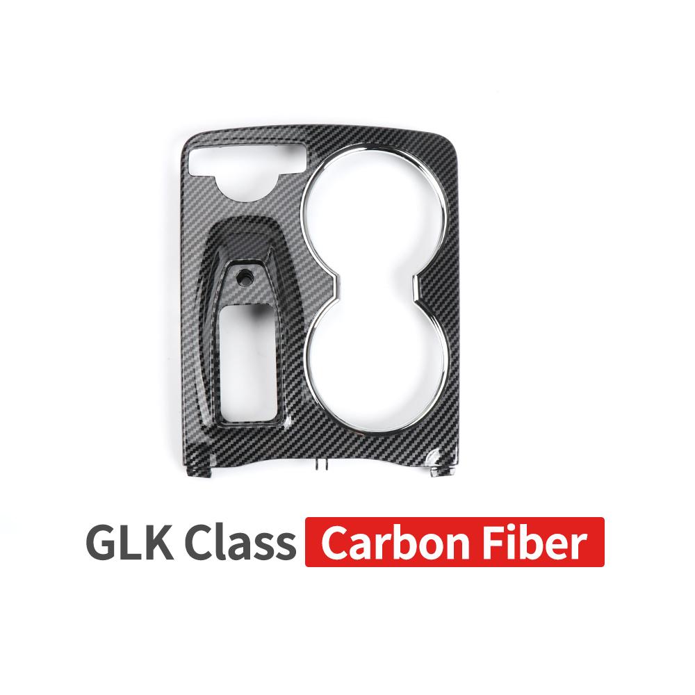 LHD Car Central Armrest Drink Cup Holder Roller Shutter Frame Panel For Mercedes Benz W204 C180 C200 C220 C300 W207 W212 E260