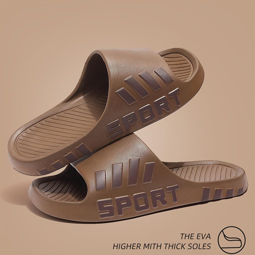 Men's Fashionable Slippers, Anti Slip and Odor Proof, Summer Beach Sandals, Comfortable Open Toe Slippers, Indoor and Outdoor Sandals