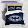 C.F.Monterrey Football Crest Art Printed Pattern Duvet Cover Set – includes 1 duvet cover and 2 matching pillowcases Bedroom decor Christmas gifts