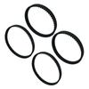 4 Pcs Belts For Bissell-ProHeat 2X (203-6688 & 203-6804) Household Vacuum Cleaner Robot Sweeper Spare Accessories