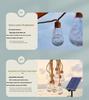 Waterproof Solar Jute Rope Light: Copper Wire Garden Lamp for Outdoor Atmosphere