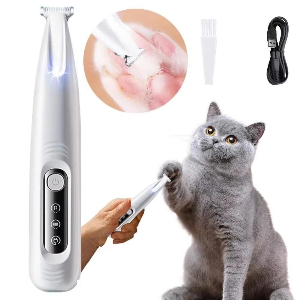 USB Rechargeable Pet Electric Push Clippers Cordless Dog Clippers for Grooming  Dogs Haircut