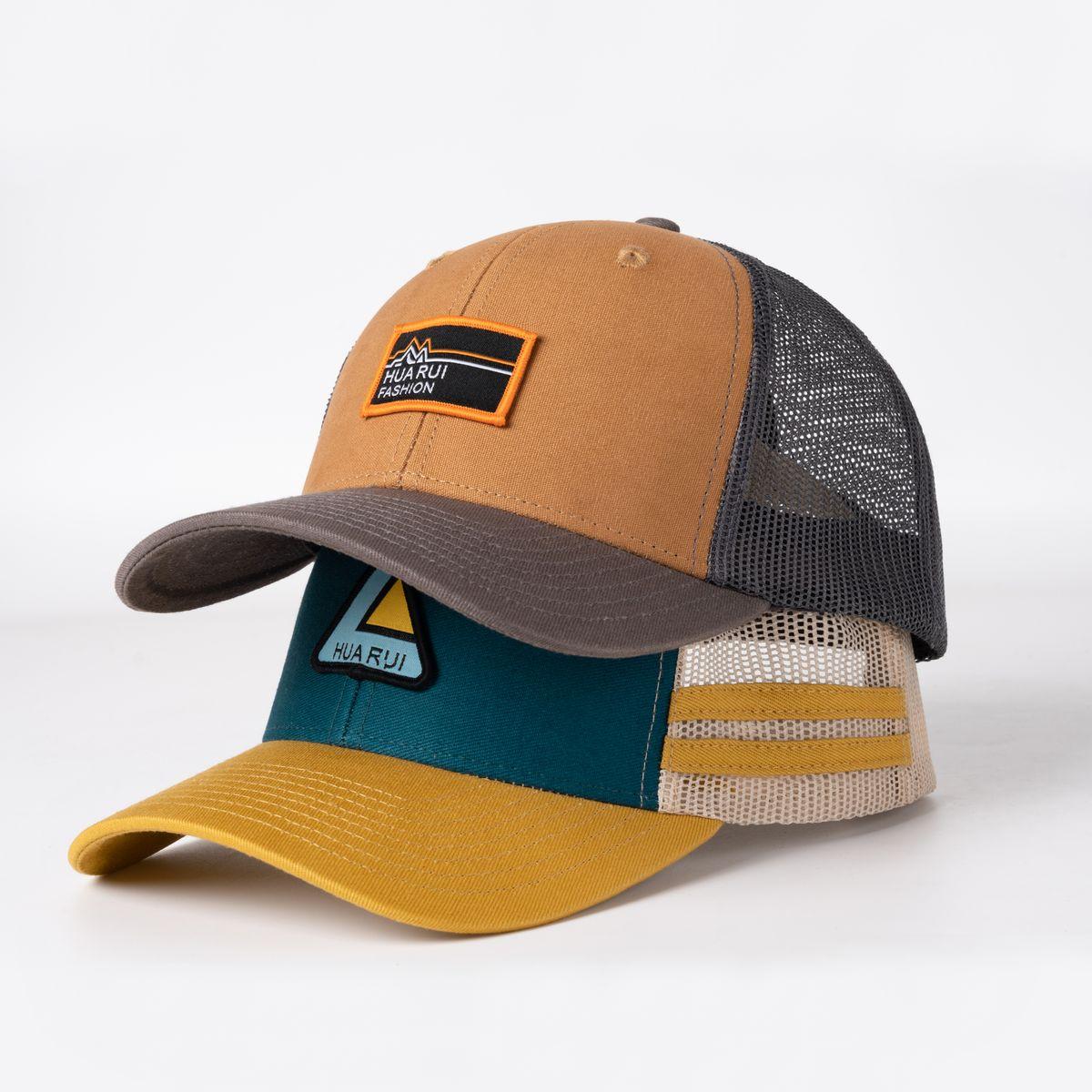Kaavie Custom 6 Panel 3D Embroidery logo Snapback Hats for Men Outdoor Sport Baseball Trucker Cap Hat for OEM logo