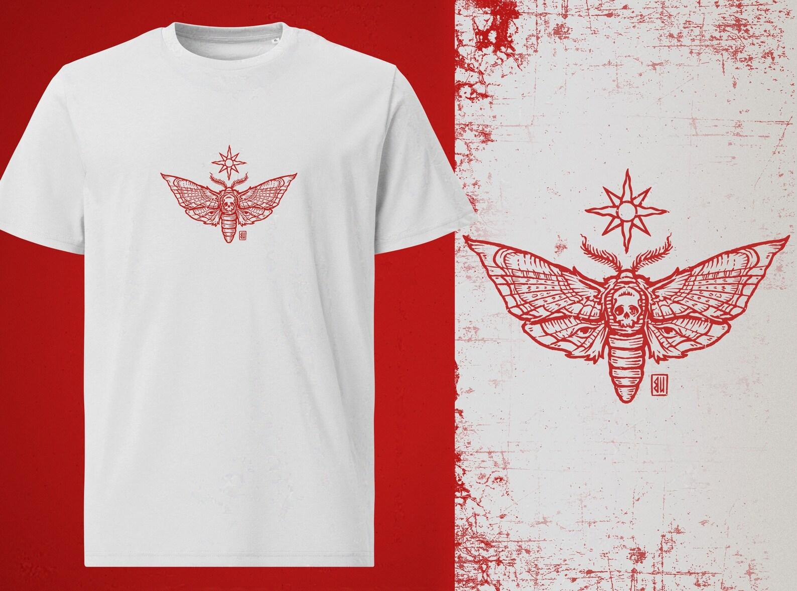 Star Moth T-Shirt L