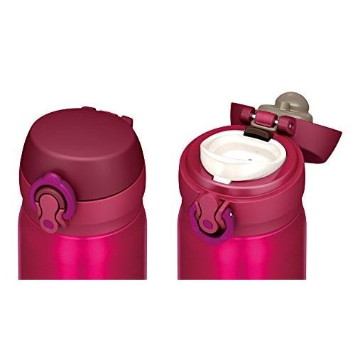 Thermos Water Bottle Vacuum Insulated Mobile Mug 350ml Cranberry JNL-353 CRB