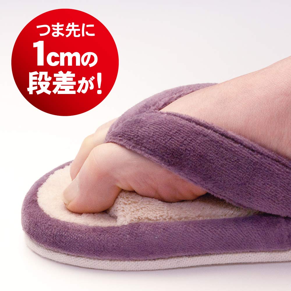 Alphax Stretch Toe Slippers, Navy