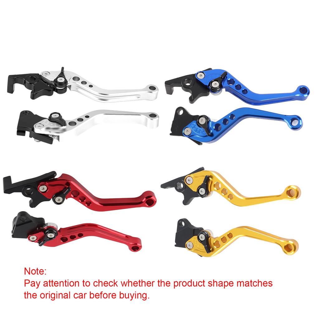 Brake Lever Handle Pair of CNC Aluminum Motorcycle Drum Brake Lever Handle
