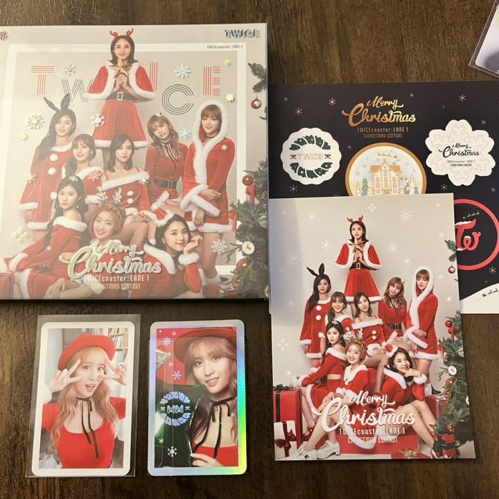[USED] TWICE Coaster Lane1 Christmas Edition