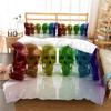Duvet Cover 3D Skull Comforter Cover High End Bedspread Children Bedclothes