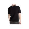 Michael Kors Knitted Solid Color Round Neck Short Sleeve Sweater Women Sweater Black MF4612JF2G-0001