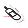 5lots Silicones Mount Band Waterproofed Bike Strap Easyly Install Bike Strap for Commuting and Adventure