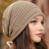 1pc Ladies' Slouchy Beanie with Thick Thermal Lined,Soft Skin-Friendly for Winter Daily Wear Outdoor Activities Ear Protection