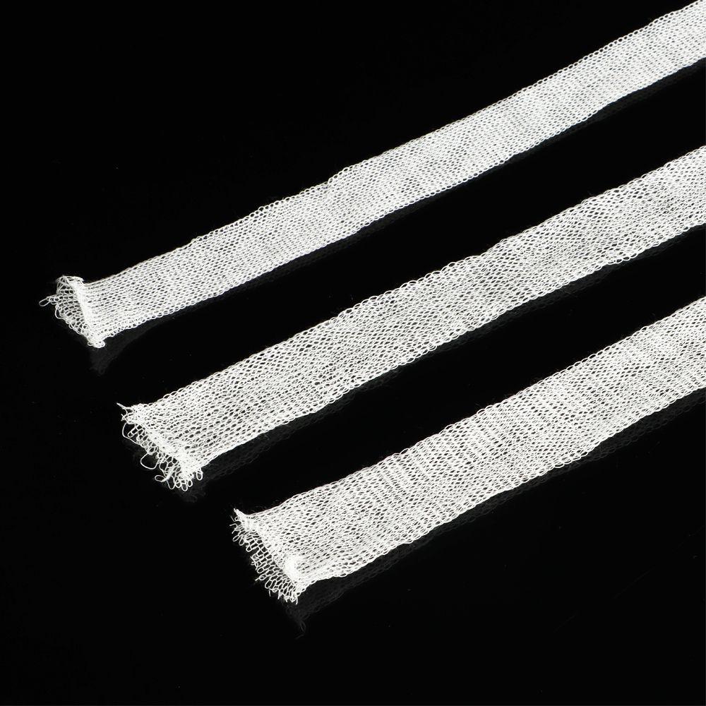 25mm 37mm 44mm Water Soluble Sack PVA Lure Mesh Bait Wrap Bag Carp Coarse Fishing Refill Rig Baits Fishing Tools Soluble