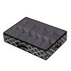 2X Under Bed Shoe Storage Box Drawer Organizer For Shoe Storage Foldable Box For 12 Pairs Of Shoes,Black(A)