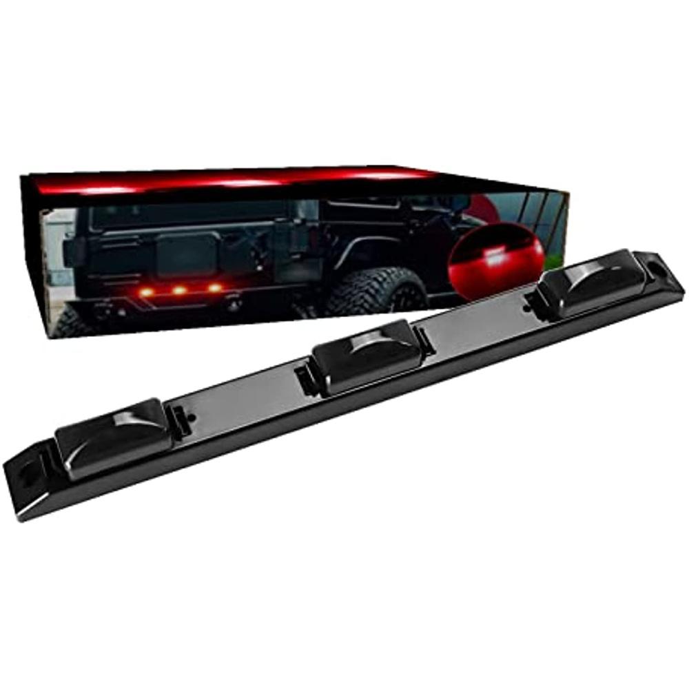 Red Smoked LED Rear Tailgate Trunk Tail Light Bar For Dodge Ram 1500 2500 3500