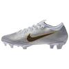 Mercurial Vapor 12 FG Firm Ground Natural Grass Slip Resistant Abrasion Resistant Soccer Shoes Men's Silver BQ4657-001