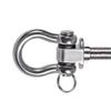 Heavy Duty Swing Hook Stainless Steel Easy Installation Yoga Hammock Hook Threaded Shaft Durable Hammock Hook Porch