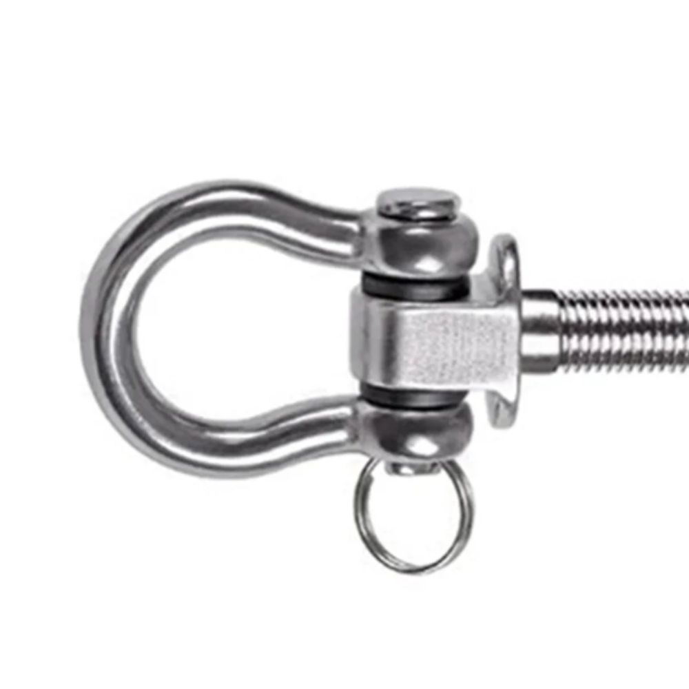 Heavy Duty Swing Hook Stainless Steel Easy Installation Yoga Hammock Hook Threaded Shaft Durable Hammock Hook Porch