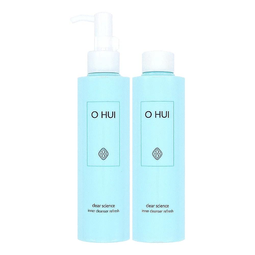 OHUI CLEAR Science Inner Cleanser 200ml Refresh 2-Piece Set Hypoallergenic Feminine Wash
