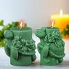 3D Candle Silicone Mold Succulent Turtle Diffuser Stone Ornament Resin Animal Moulds Cake Clay Making Crafts Accessories