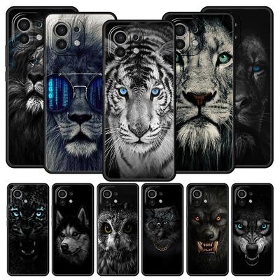 Animal Lion Wolf Tiger Cute Phone Case For Xiaomi 14 13T 12T Pro 12 13 11 Ultra Mi Note 10 Lite 10T 5G 11X Pro 11T 11i 9T Cover