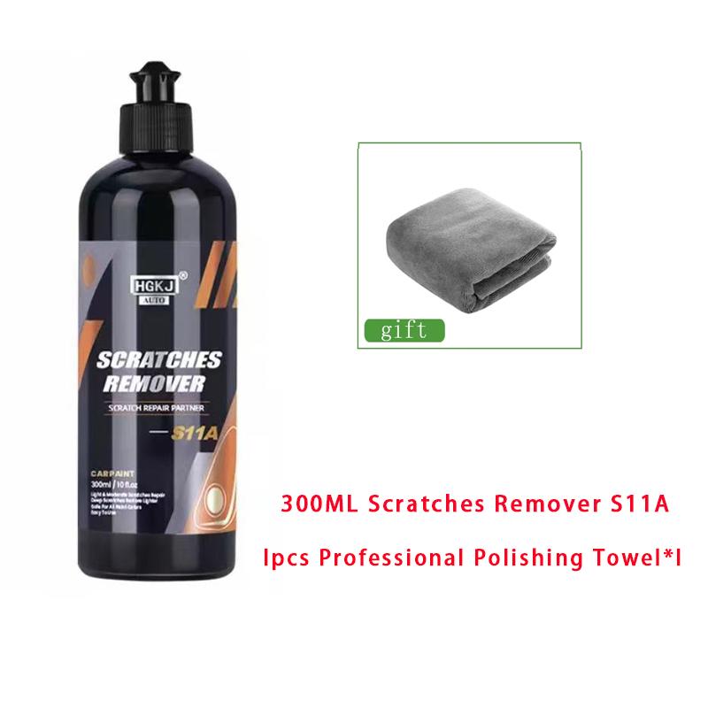 HGKJ S11 Car Scratch Removal Liquid Wax Polishing Paste Paint Care Auto Detailing Cars Body Compound Anti-scratch Cleaning Kit