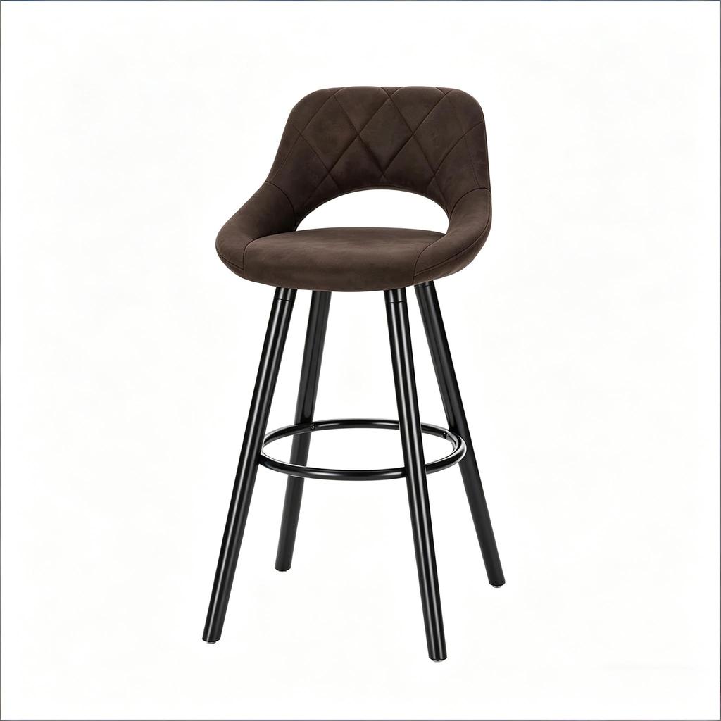 Chic Dining Chair, Multifunctional Chair, Backrest for Dining Chairs, Bar Stool, for Kitchens, Bars, Jewelry Stores (Only One Bar Stool Included)