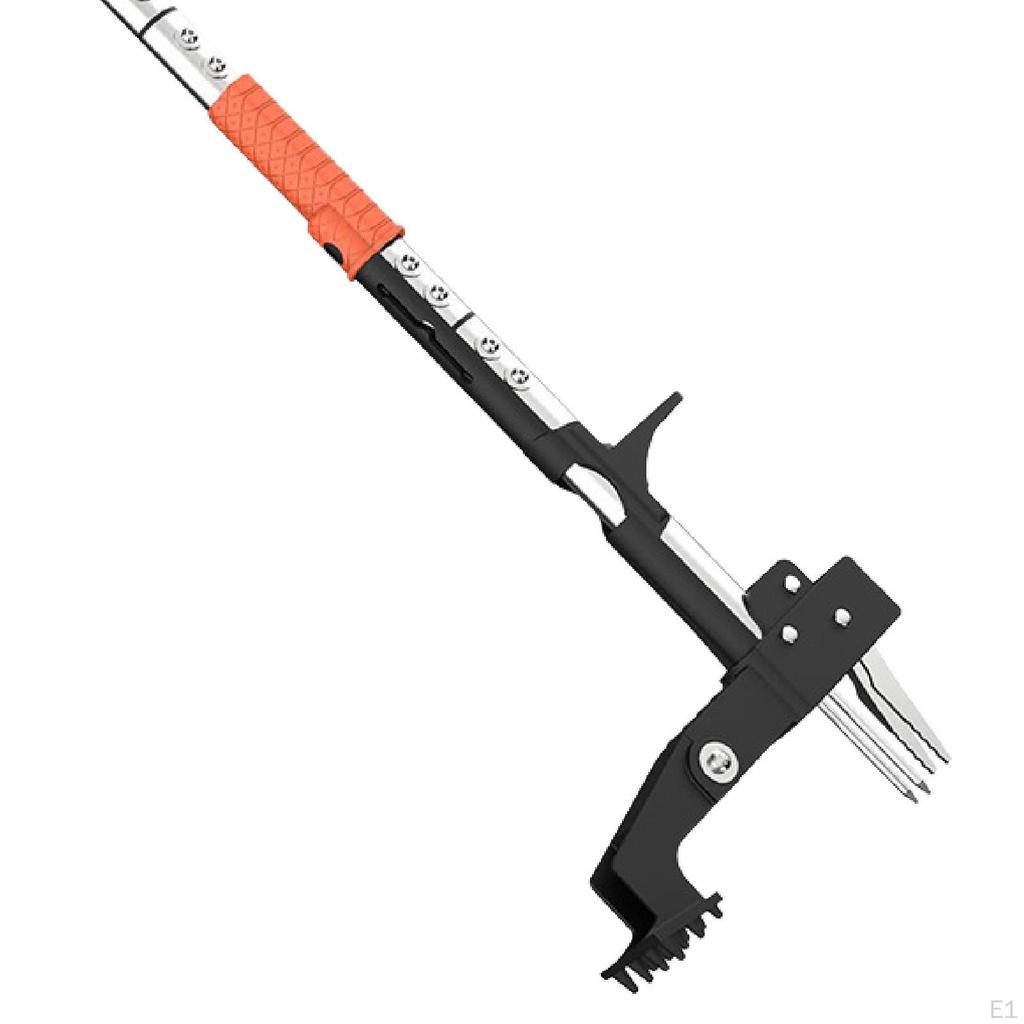 Manual Weed Puller Tool Long Handle No Bending or Kneeling Remover Garden Weeder for Lawn Yard