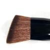 Shishida Seishindo Pędzel do makijażu Pędzel do podkładu Duży diagonalny płaski Wyprodukowano w Japonii Czarny Ok.. 12,5 x 3 x 2,3 cm LQ-04