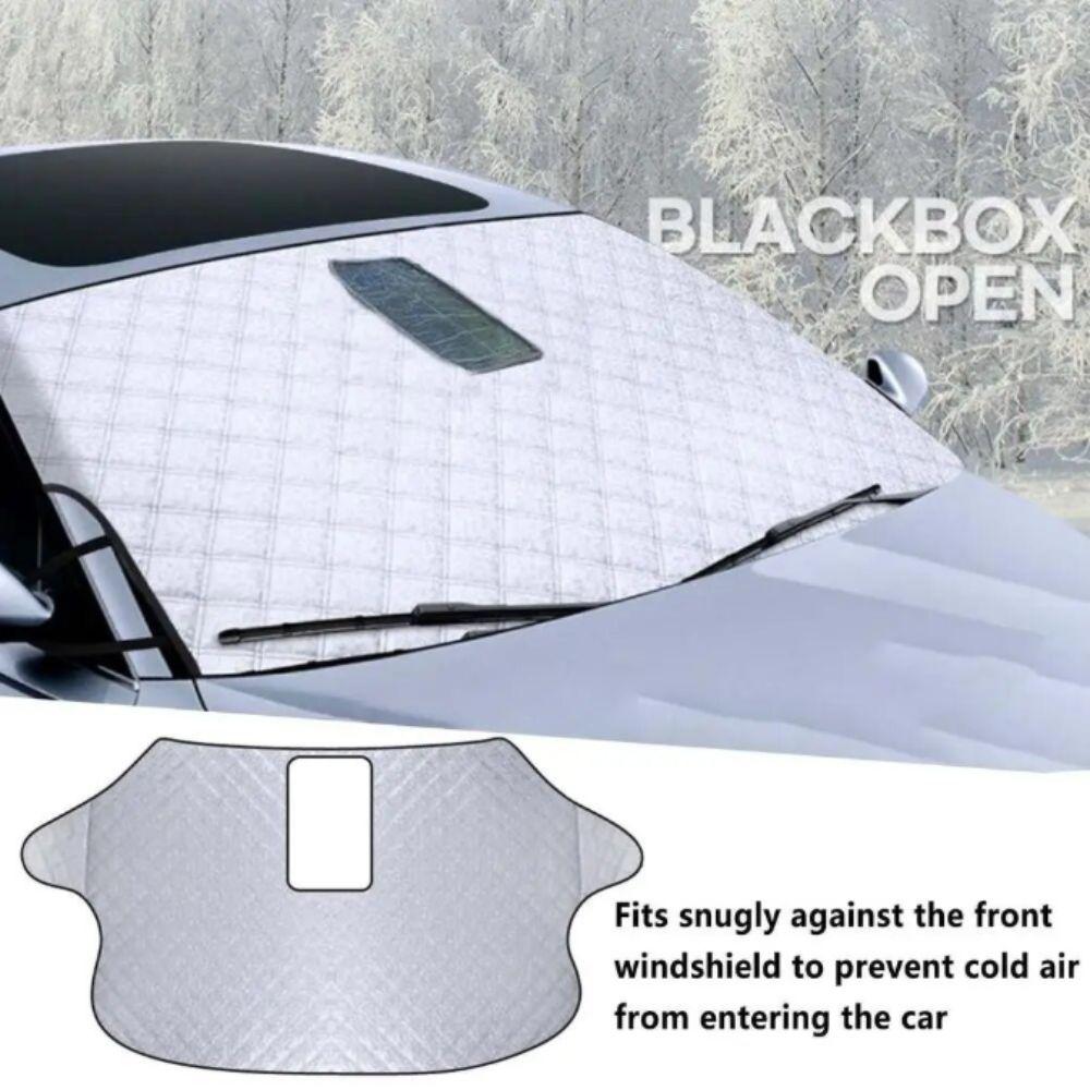 Windproof Strap Windshield Snow Cover Anti-Thief Design Sunshade Protection Cover  Snow Protection