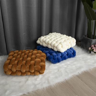 Coussin en coton PP rembourré en Spandex tissé à la main, coussin de siège de chaise, décoration de maison