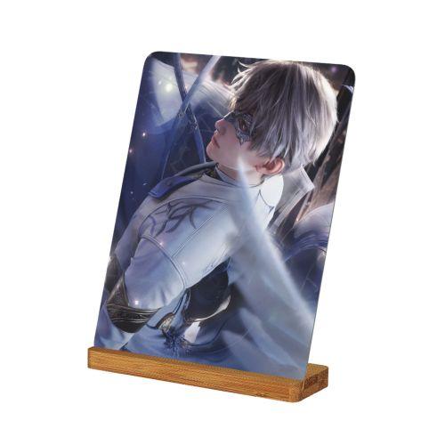 7/8in Game Love and Deepspace Sylus Rafayel Zayne Xavier Caleb Anime Metal Photo Ornament Bedside Cartoon Decoration Gift 2025